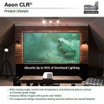 Elite Screens 123-Inch Edge Free Projector Screen