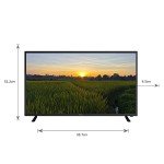 EMtronics 40" Full HD LED TV with DVD Player