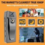 LX-VIECKDUN 1080P Night Vision Wearable BodyCam