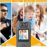 LX-VIECKDUN 1080P Night Vision Wearable BodyCam