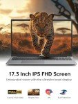 ACEMAGIC 17.3" FHD Laptop with Quad-Core Processor