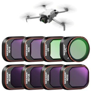 Neewer 8-Pack ND & CPL Filters for DJI Mini 4 Pro