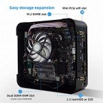 WEIDIAN Mini Gaming PC with 4K Support