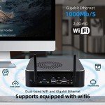 WEIDIAN Mini Gaming PC with 4K Support