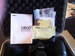 Nikon D600 Digital SLR Camera Body 24.3MP
