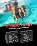 4K Touchscreen Action Camera with Dual Screens