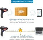 NETUM NT-1228BC Bluetooth Barcode Scanner - 1D Wireless
