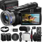 NBD 4K Vlogging Camera with Flip Screen & Zoom