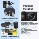 Sony Alpha 6700 Mirrorless Camera with Lenses