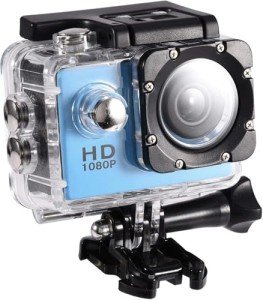 Rigwig 1080P Waterproof Action Camera with Accessories