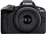 EOS R50 Mirrorless Camera with RF-S 18-45mm Lens
