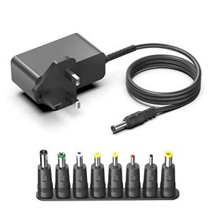Universal 12V 3A Power Supply Adapter for Electronics