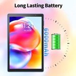PRITOM 10" Android 12 Tablet with Quad Core