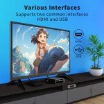 ZOSHING 24" LED TV with FreeView HD & HDMI