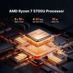 BOSGAME Mini PC Ryzen 7 32GB 1TB Gaming