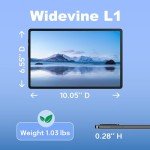 10-Inch Android Tablet with Keyboard & Mouse