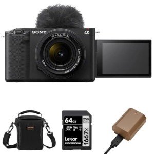Sony ZV-E1 Mirrorless Camera Bundle with Accessories