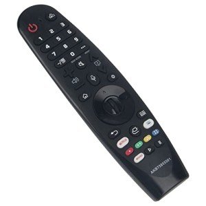 Voice Remote for Antteq Smart TVs – 2024 Black