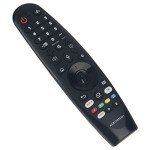 Voice Remote for Antteq Smart TVs – 2024 Black