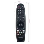 Voice Remote for Antteq Smart TVs – 2024 Black