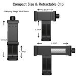 Ailun Adjustable Phone Tripod Mount for Cameras