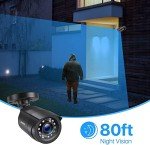 ZOSI Outdoor 1080P Security Cameras - 2 Pack