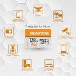 GIGASTONE 128GB Micro SD Card 2-Pack for 4K