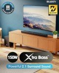 MAJORITY Home Cinema Soundbar with Subwoofer