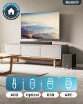 MAJORITY Home Cinema Soundbar with Subwoofer