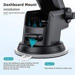 Adjustable Car Phone Holder for Dashboard & Windscreen