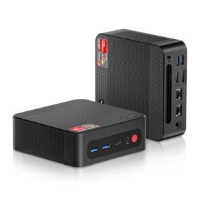 BOSGAME Ryzen Mini PC with Dual LAN Ports