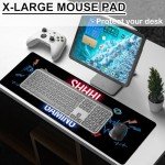 Gaming Mouse Pad with Non-Slip Rubber Base