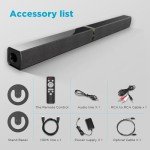 32-Inch Bluetooth Soundbar with HDMI/Optical/AUX