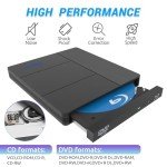Portable 7-in-1 USB Type-C Blu-ray Drive