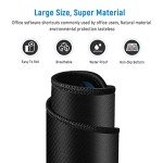 JIALONG XXL Excel Shortcuts Mouse Pad 900x400mm