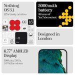 Nothing Phone (3a) 128GB - 32MP Camera, 30x Zoom
