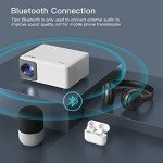 AKIYO Mini Projector Full HD 1080P with Bluetooth