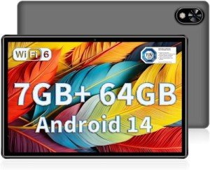 DOOGEE U9 Android 14 Tablet, 10" Display, 7GB RAM