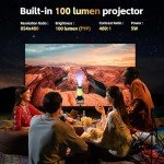 OUKITEL WP100 Titan 5G Rugged Smartphone with Projector