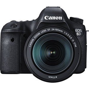 Canon EOS 6D SLR Camera with 24-105mm Lens