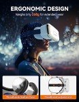 TECKNET 3D VR Headset for Phones – Adjustable & Comfortable