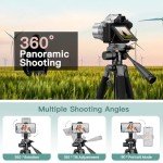 Victiv 67.7" Lightweight Camera Tripod for Smartphones
