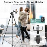 Victiv 67.7" Lightweight Camera Tripod for Smartphones