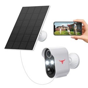 Wireless Outdoor Security Cameras with Solar Power