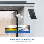 Wireless Outdoor Security Cameras with Solar Power