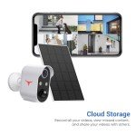Wireless Outdoor Security Cameras with Solar Power