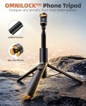 62" All-in-One Selfie Stick and Tripod Stand