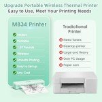 Phomemo M834 Bluetooth A4 Thermal Printer