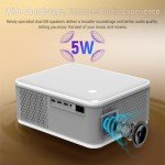 4K Smart Movie Projector with WiFi & Bluetooth