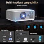 4K Smart Movie Projector with WiFi & Bluetooth